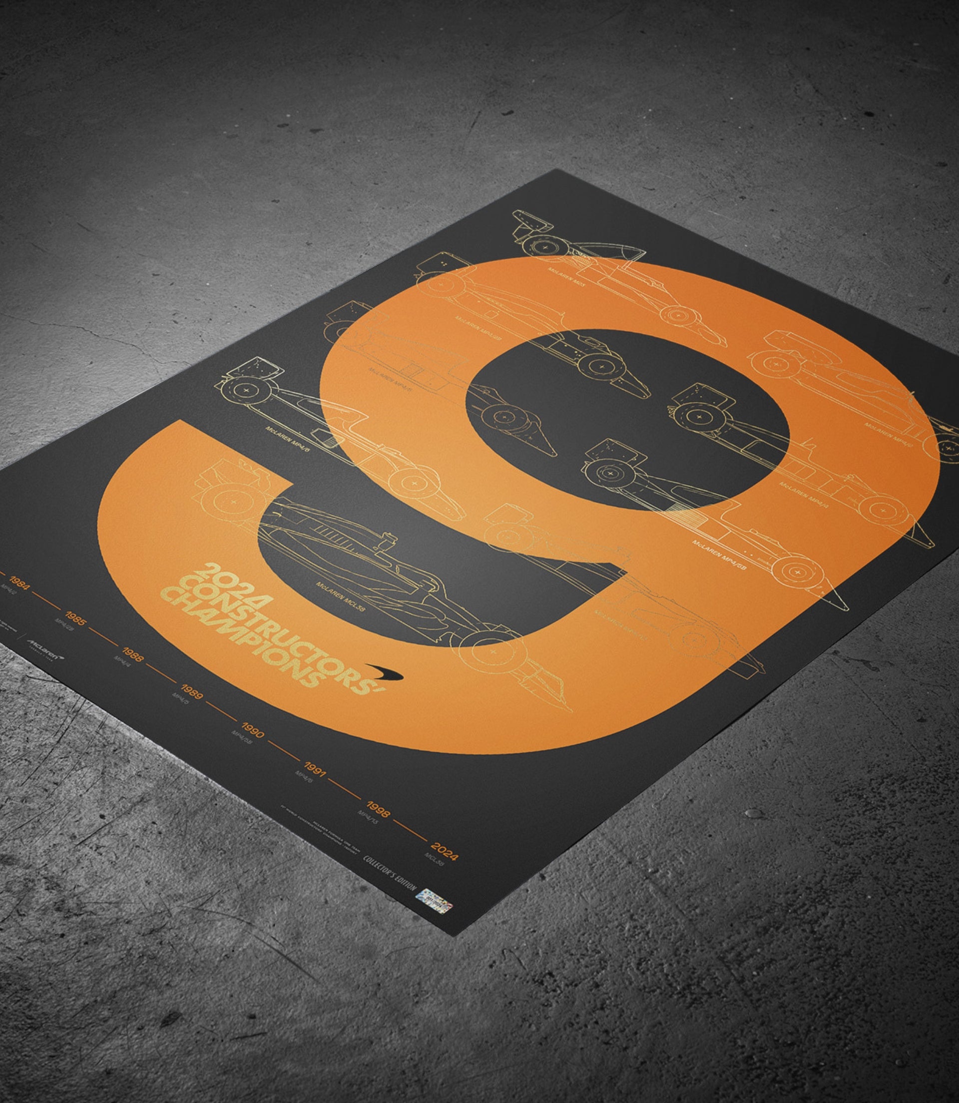 McLaren Formula 1 Team – FIA F1® Constructors' Champions - 2024 - History | Collector's Edition 5 McLaren Formula 1 Team – FIA F1® Constructors' Champions - 2024 - History | Collector's Edition