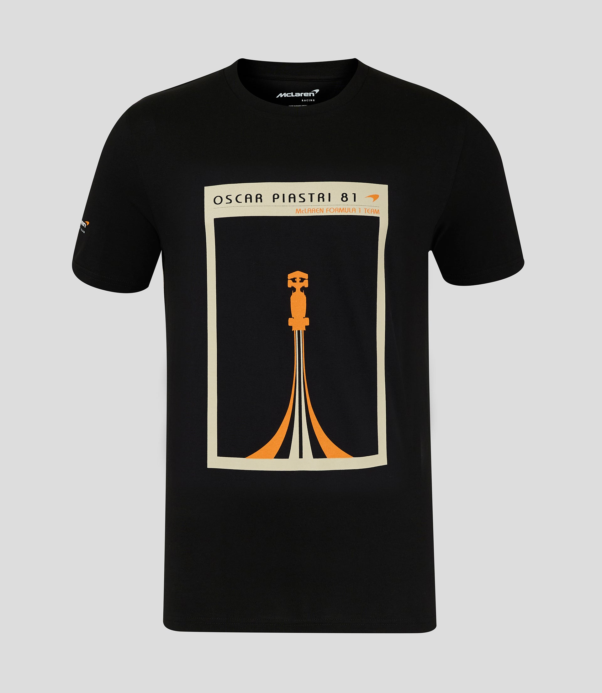 Graphic Pack Unisex Oscar Piastri Track T-Shirt - Caviar