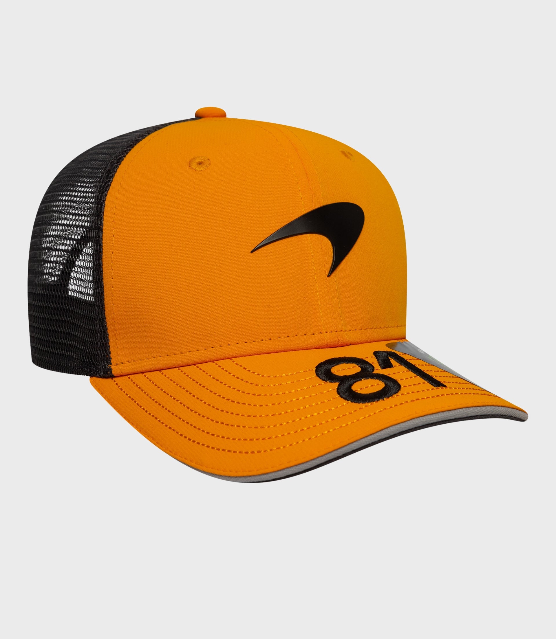 New Era x McLaren Formula 1 Team Junior Oscar Piastri 9Seventy Stretch Snap Cap - Papaya 4 New Era x McLaren Formula 1 Team Junior Oscar Piastri 9Seventy Stretch Snap Cap - Papaya
