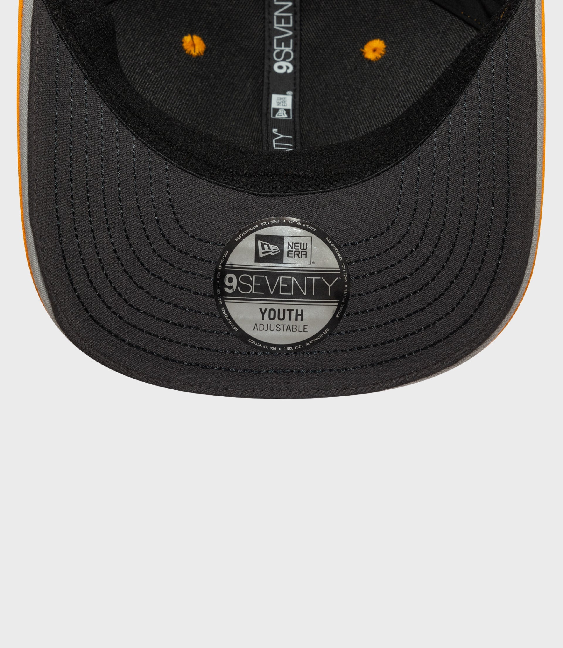 New Era x McLaren Formula 1 Team Junior Oscar Piastri 9Seventy Stretch Snap Cap - Papaya 7 New Era x McLaren Formula 1 Team Junior Oscar Piastri 9Seventy Stretch Snap Cap - Papaya
