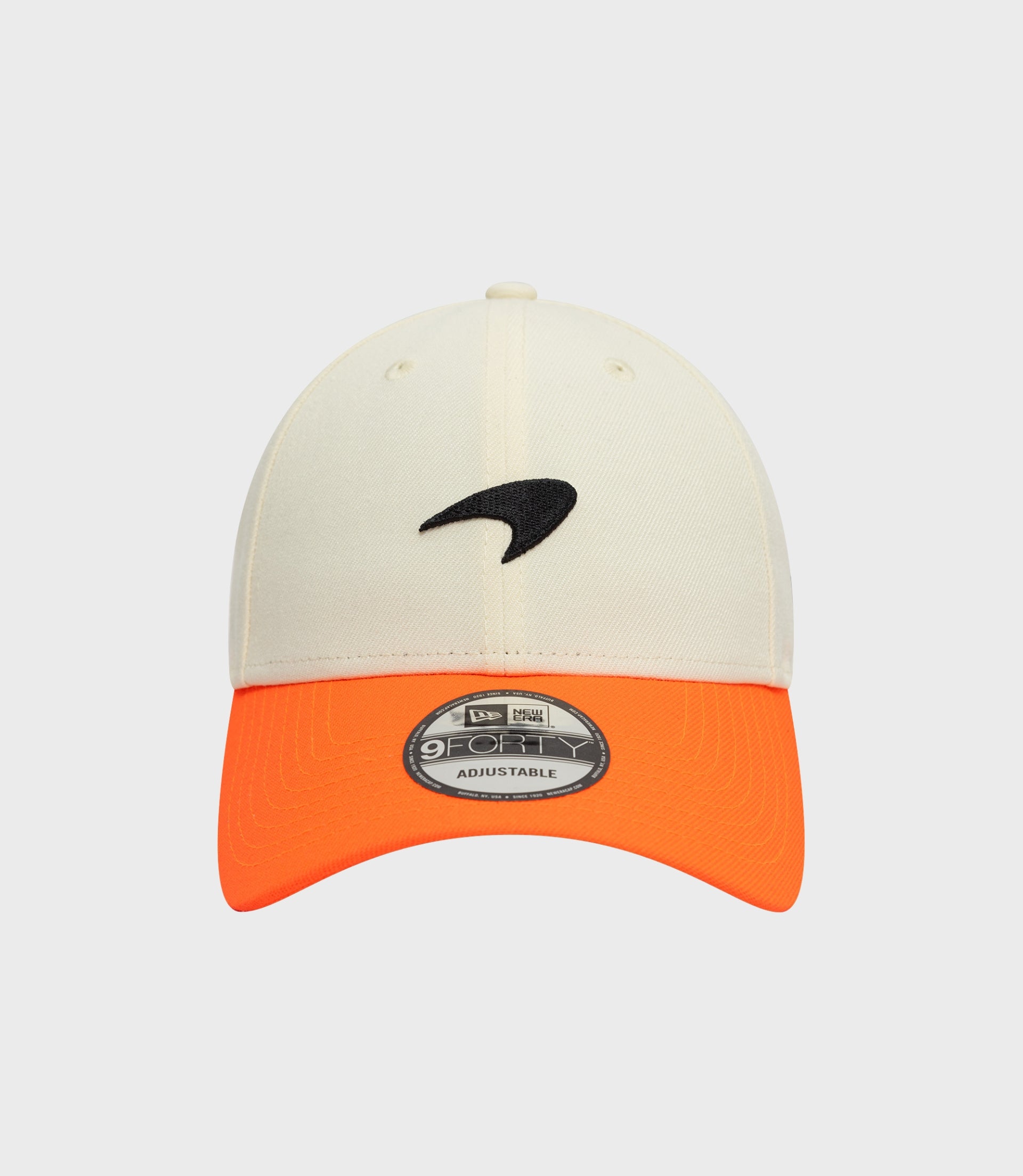 New Era x McLaren Contrast Visor 9Forty® Cap - Open White 3 New Era x McLaren Contrast Visor 9Forty® Cap - Open White