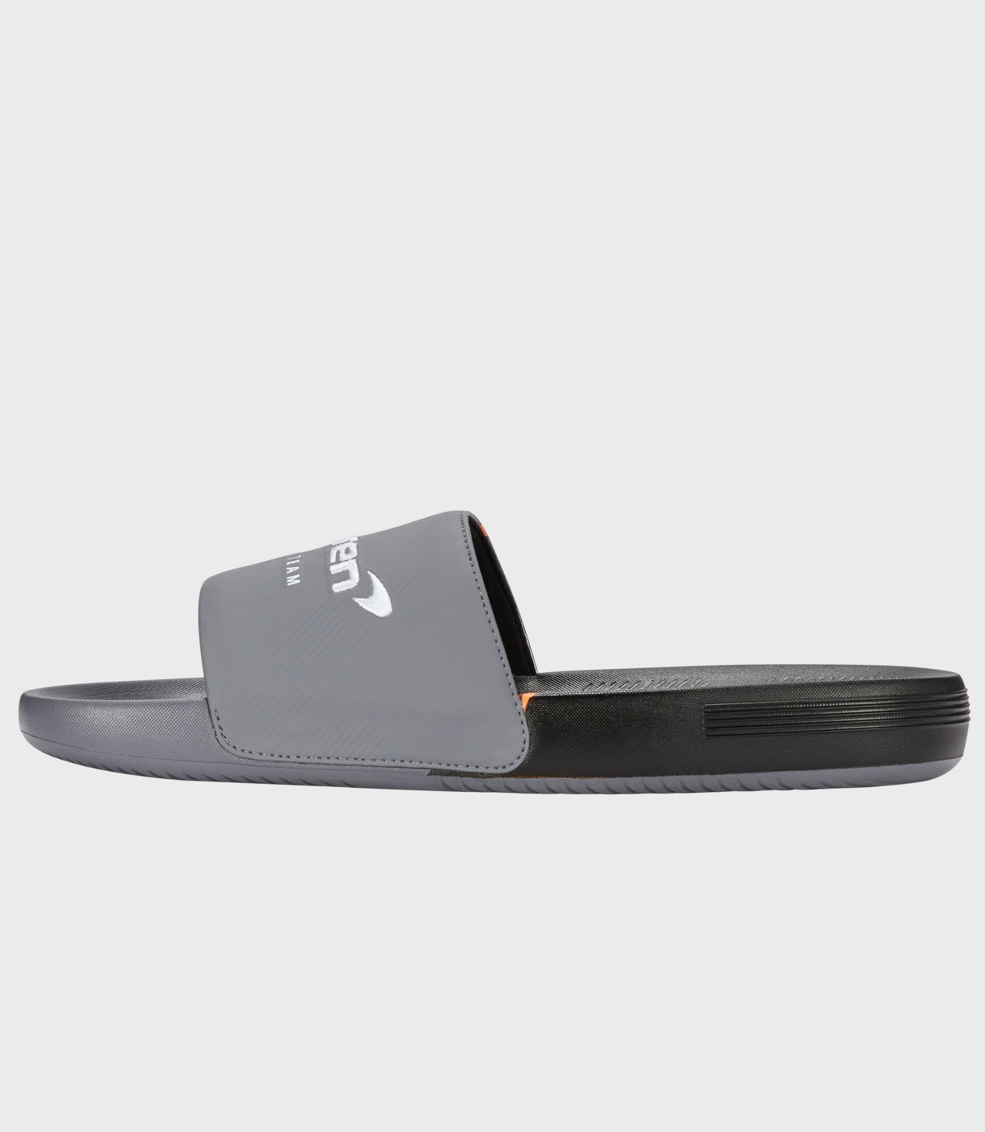 K-Swiss x McLaren Mens Slide Sandals - Anthracite/Black 4 K-Swiss x McLaren Mens Slide Sandals - Anthracite/Black