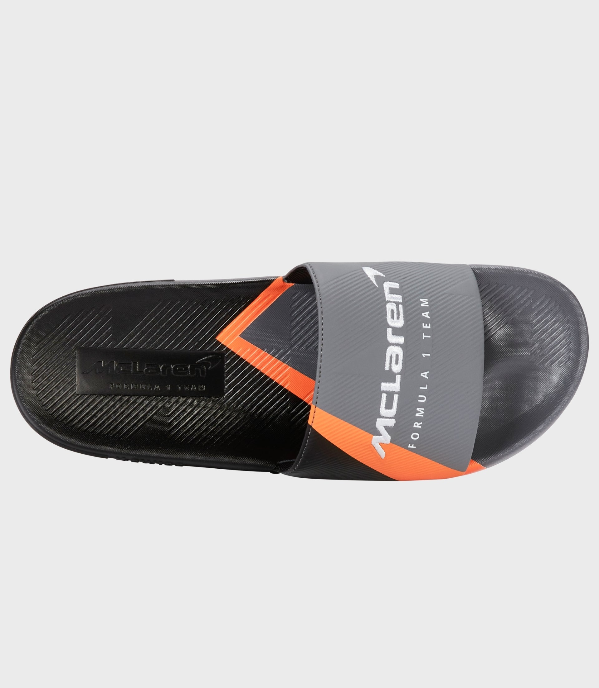 K-Swiss x McLaren Mens Slide Sandals - Anthracite/Black 6 K-Swiss x McLaren Mens Slide Sandals - Anthracite/Black