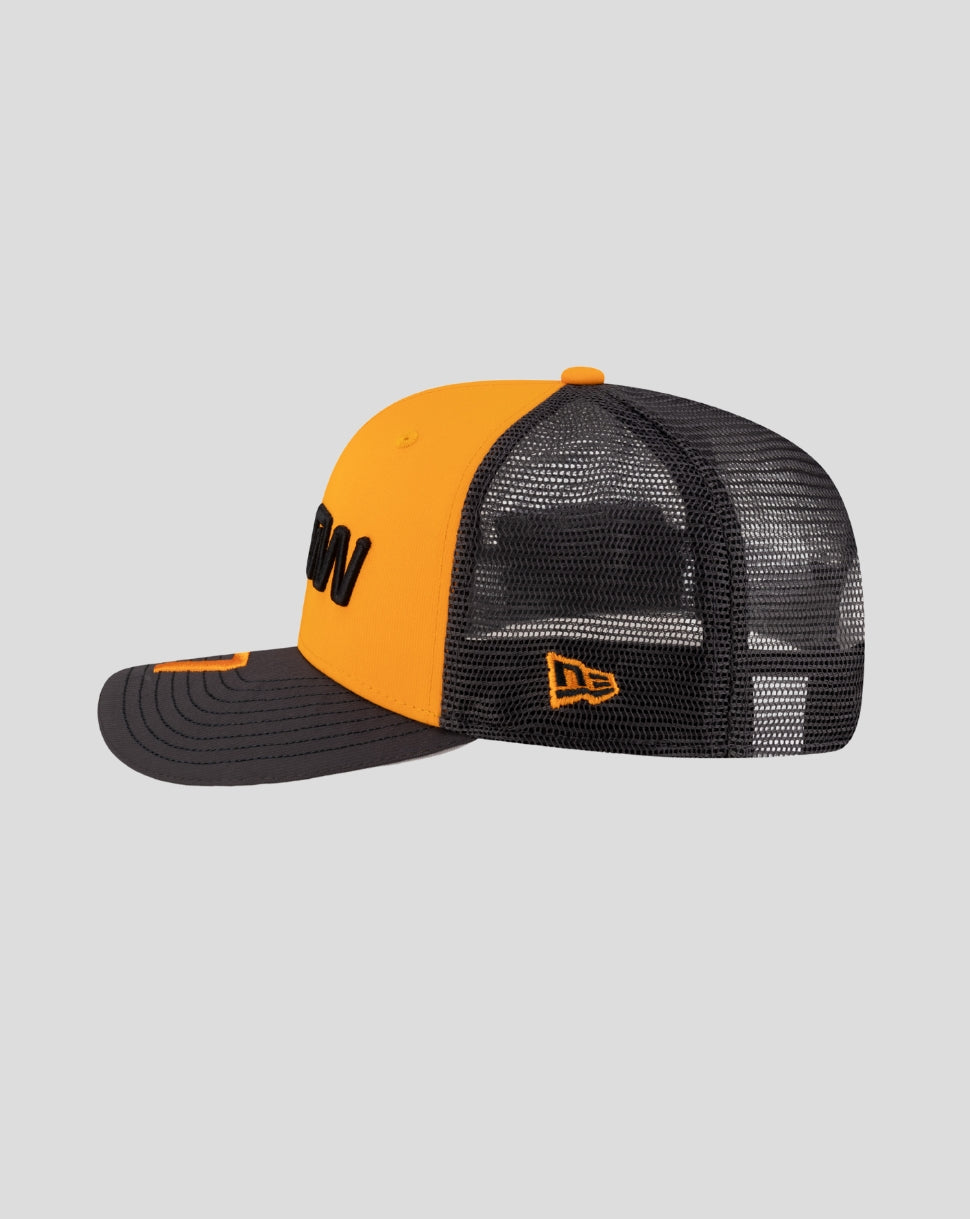 New Era x Arrow McLaren Kyle Larson IndyCar Teamwear 9Seventy Stretch Snap Cap - Papaya 4 New Era x Arrow McLaren Kyle Larson IndyCar Teamwear 9Seventy Stretch Snap Cap - Papaya