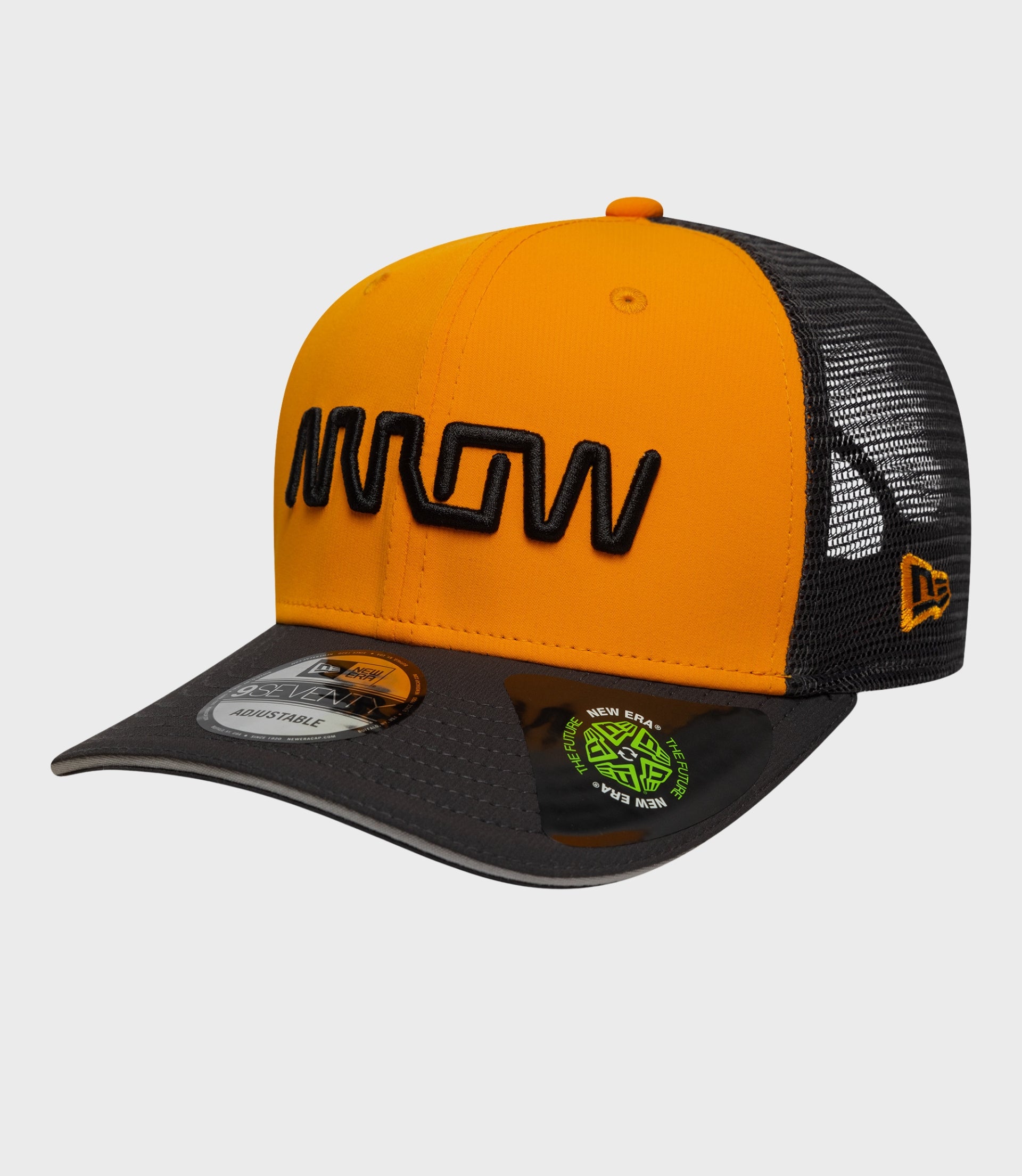 New Era x Arrow McLaren IndyCar 9Seventy Stretch Snap Cap - Papaya