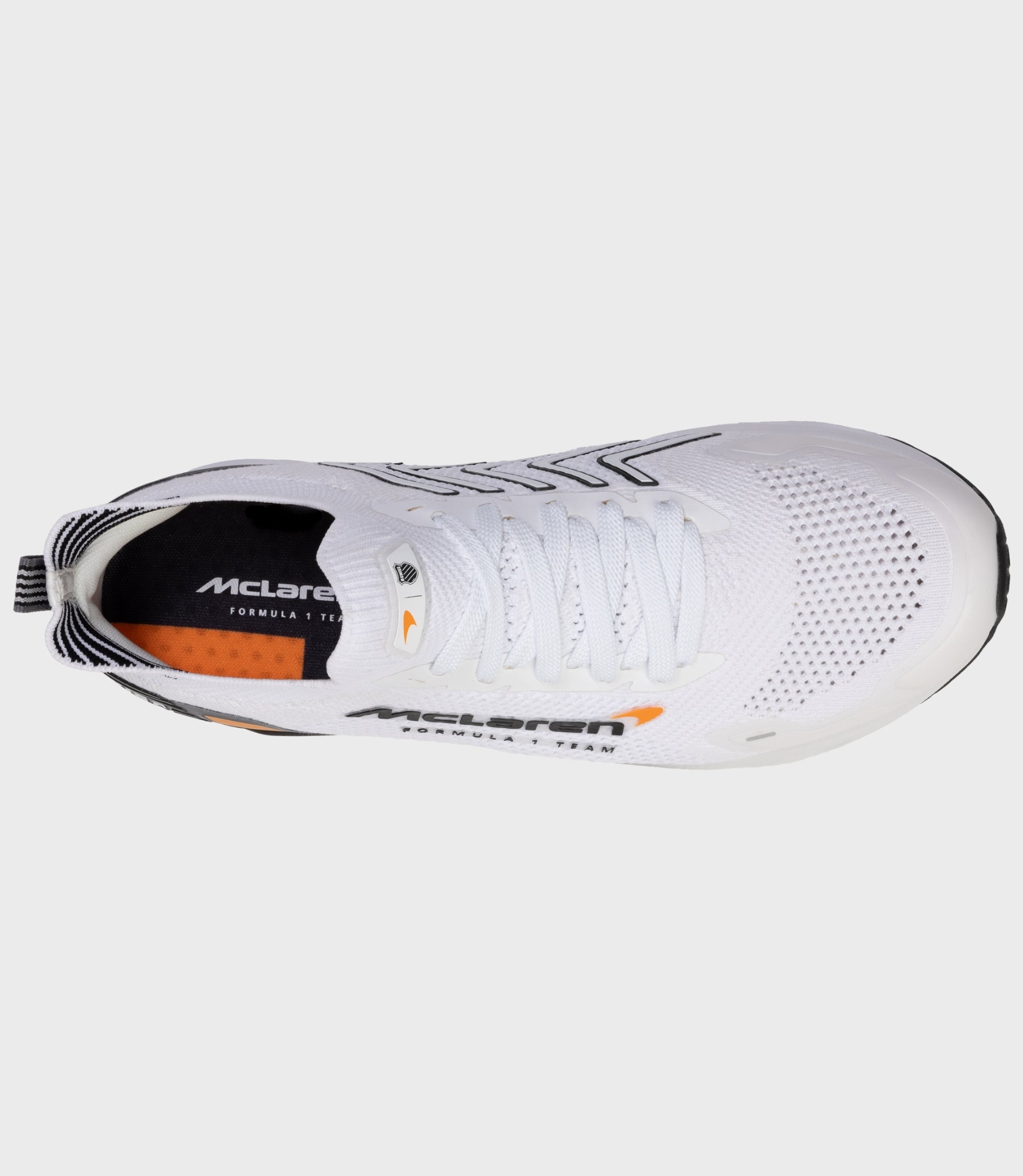 K-Swiss x McLaren Mens Impulse Tubes Lite Trainers - White/Black 4 K-Swiss x McLaren Mens Impulse Tubes Lite Trainers - White/Black