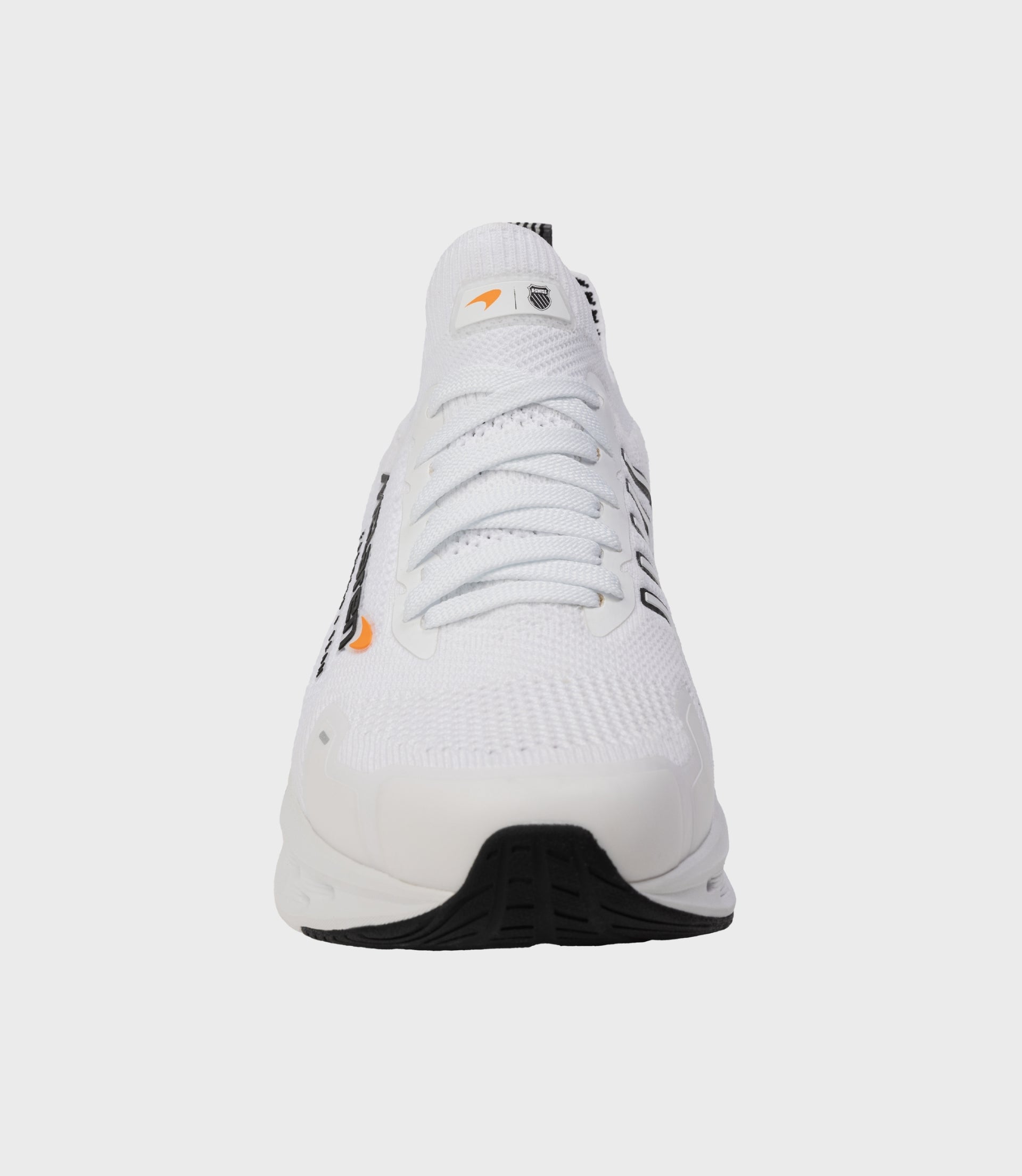 K-Swiss x McLaren Mens Impulse Tubes Lite Trainers - White/Black 6 K-Swiss x McLaren Mens Impulse Tubes Lite Trainers - White/Black
