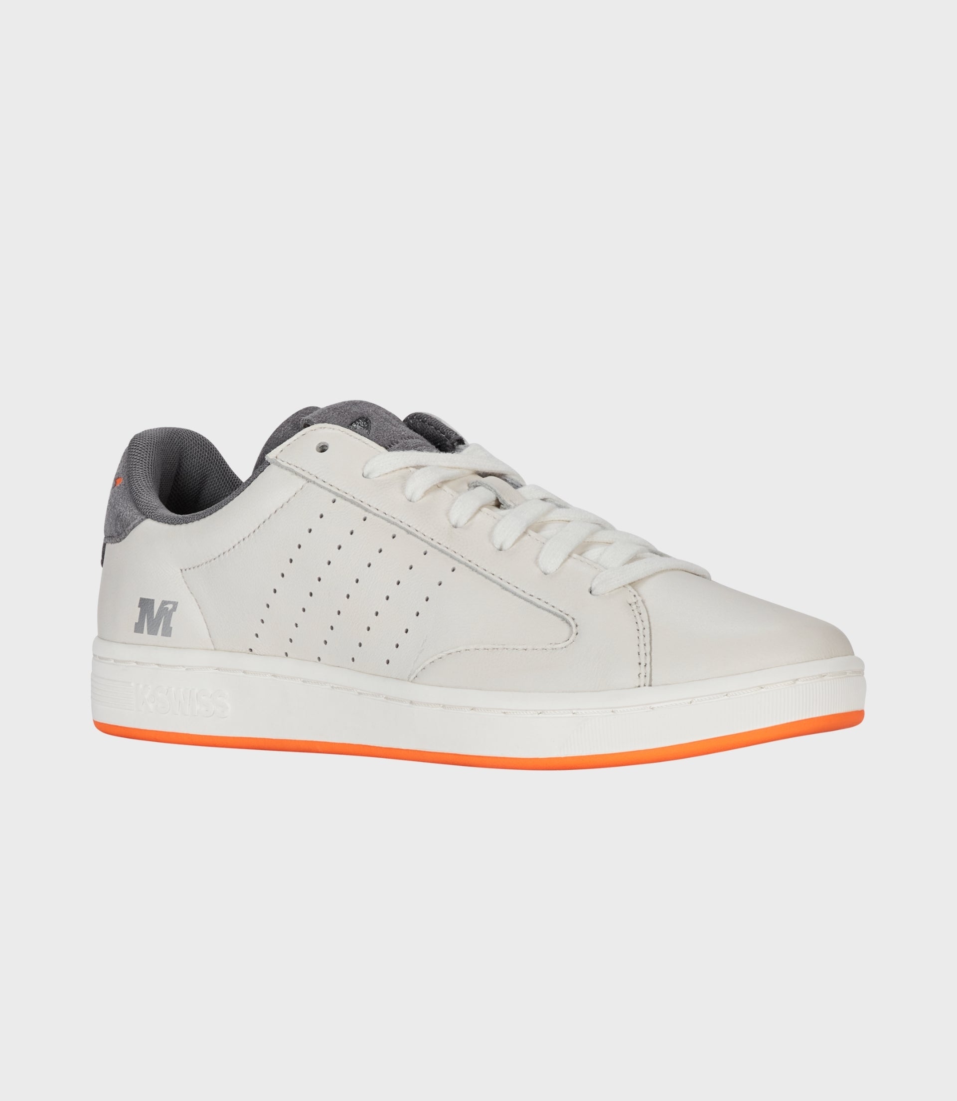 K-Swiss x McLaren Mens Lozan Klub Trainers - White/Anthracite