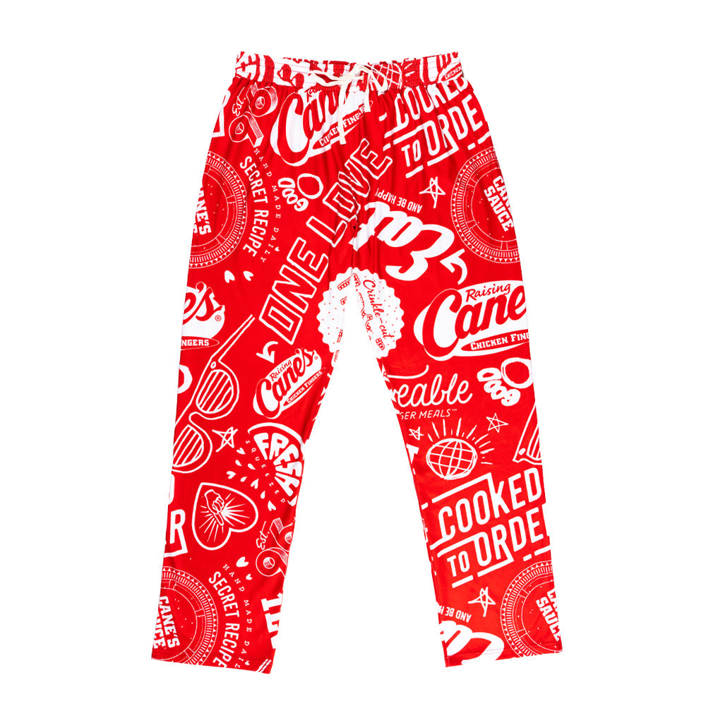 Raising Cane's Icons Pajama Pants