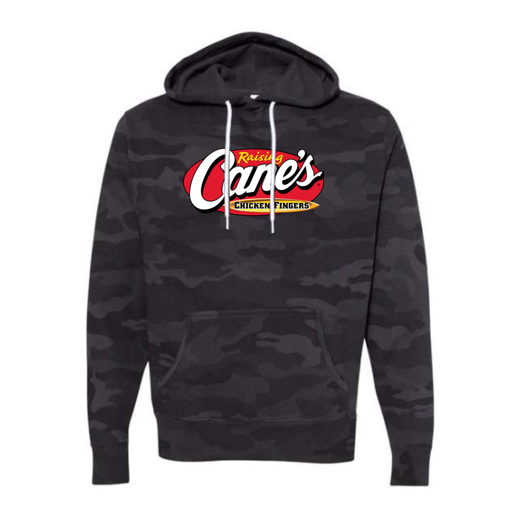 Lightweight Camo Hooded Sweatshirt