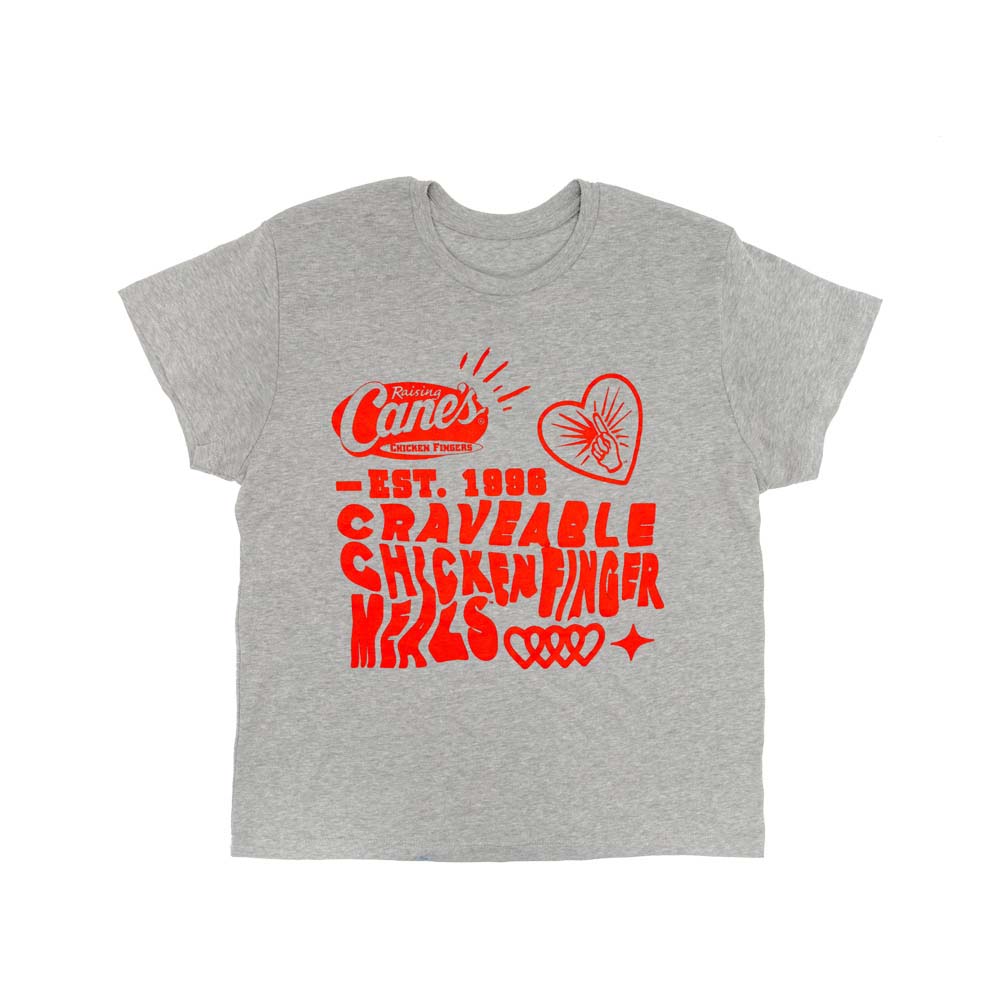 Craveable Chicken Finger Meals Boyfriend Tee