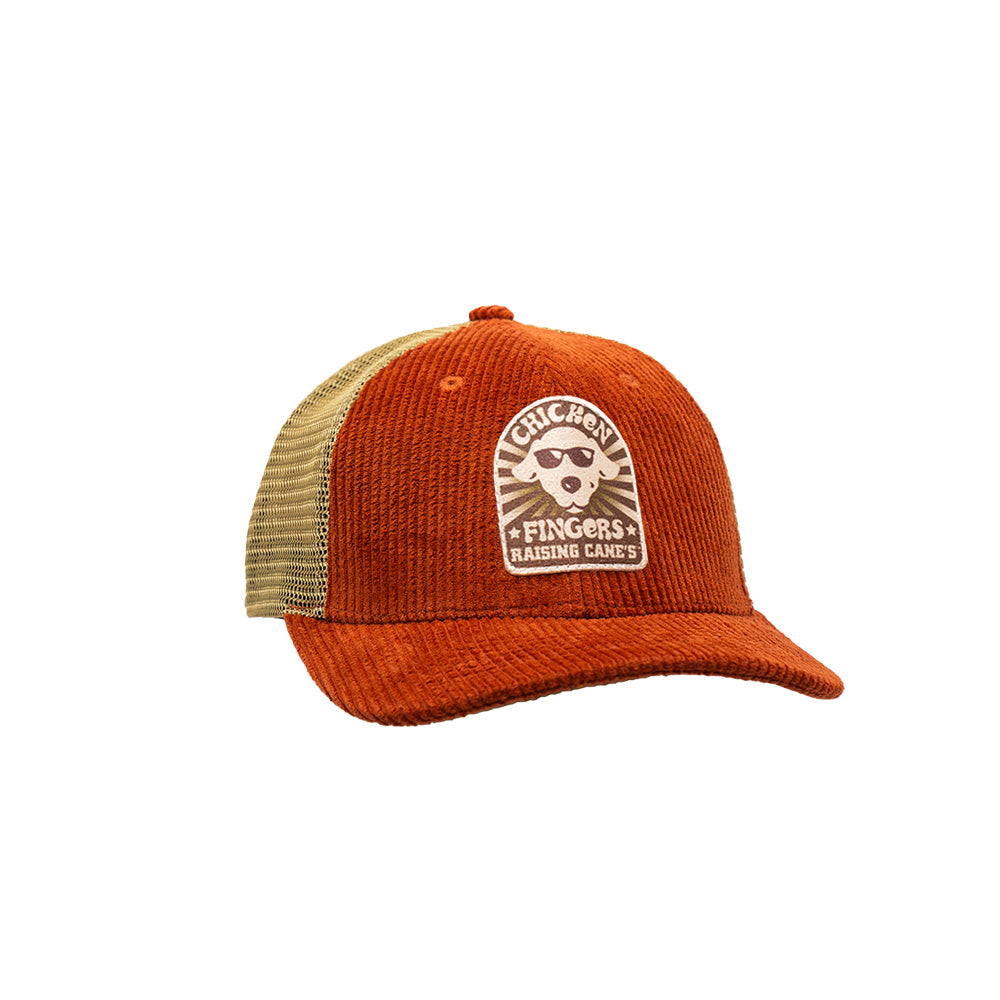 Cool Cane Corduroy Trucker Hat