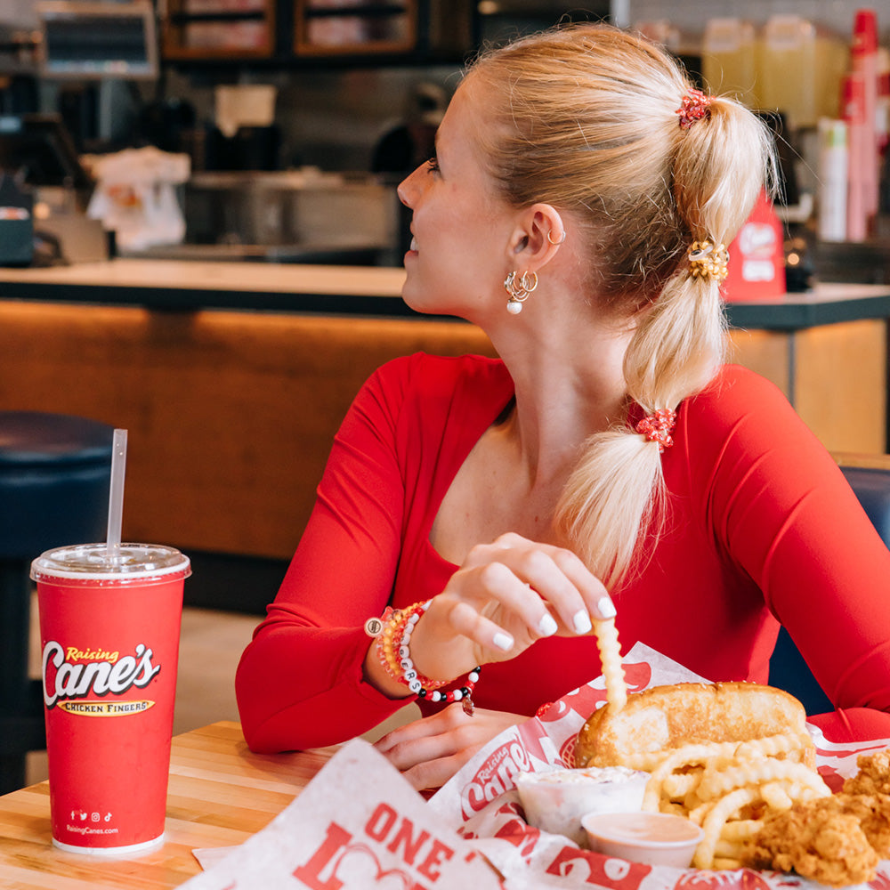 Raising Cane's TELETIES - Large 6 Raising Cane's TELETIES - Large