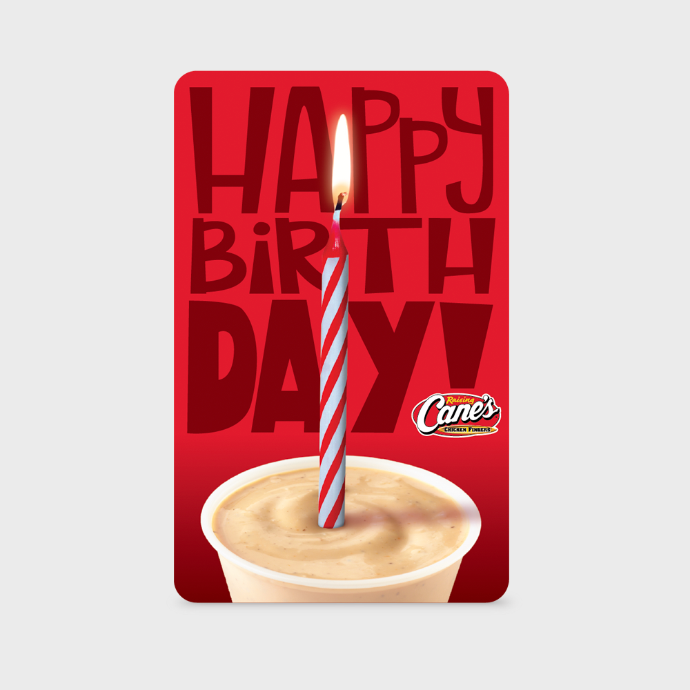 Birthday Gift Card
