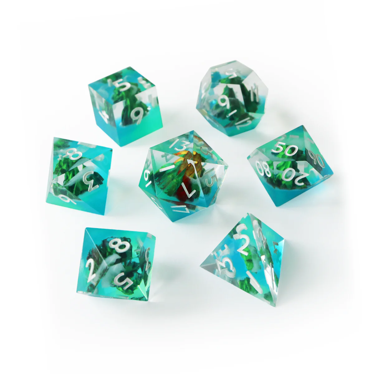 The Shattered Teeth Dice Set 12 The Shattered Teeth Dice Set