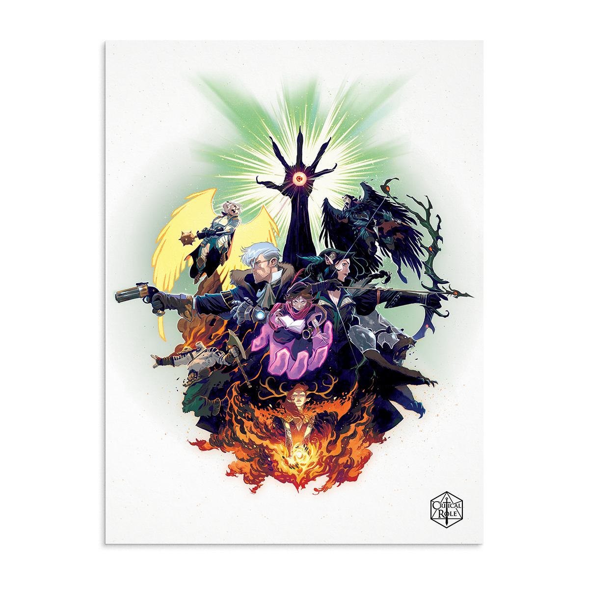 Vox Machina Art Print by Matteo Scalera & Moreno Dinisio 4 Vox Machina Art Print by Matteo Scalera & Moreno Dinisio