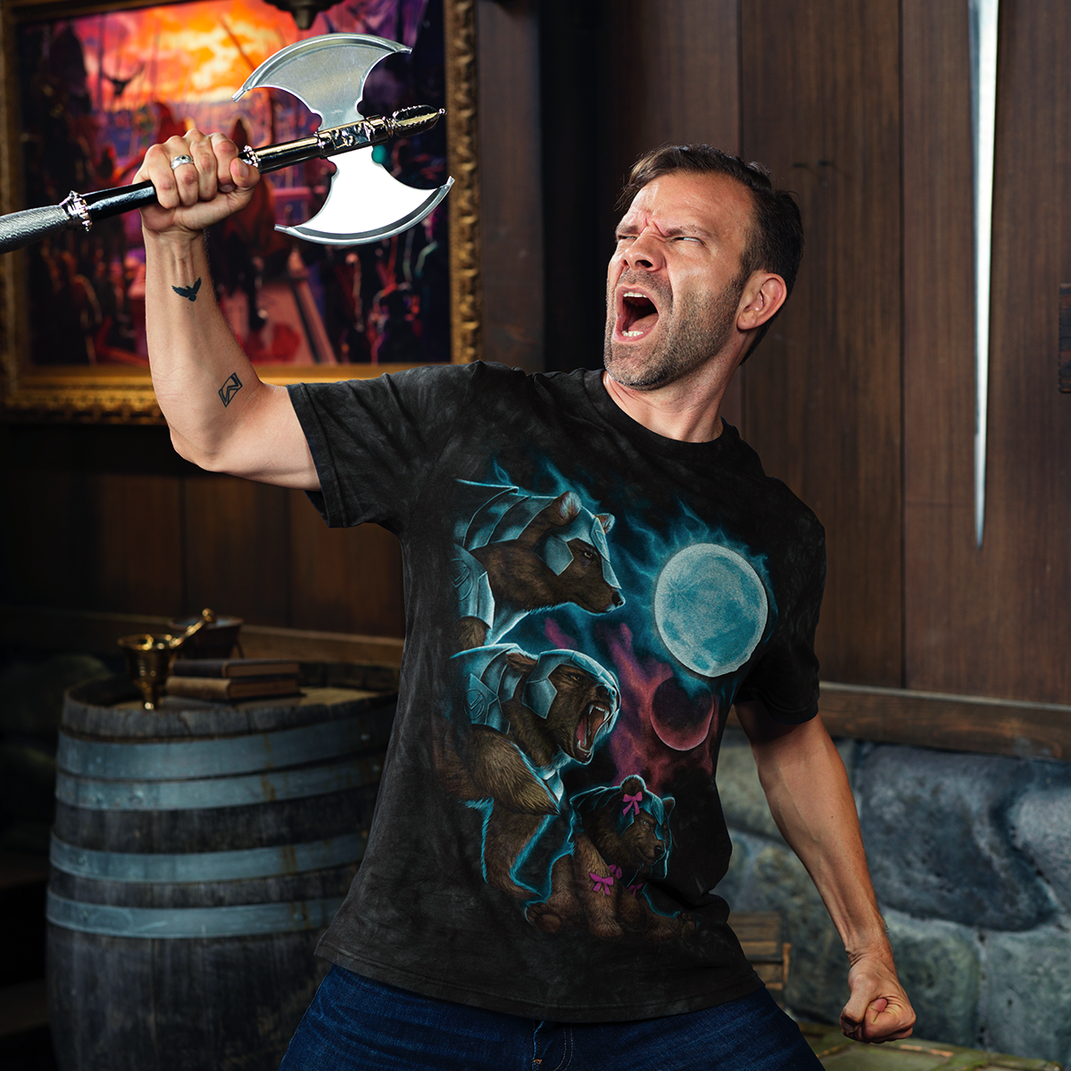 Three Trinket Moon T-Shirt 4 Three Trinket Moon T-Shirt