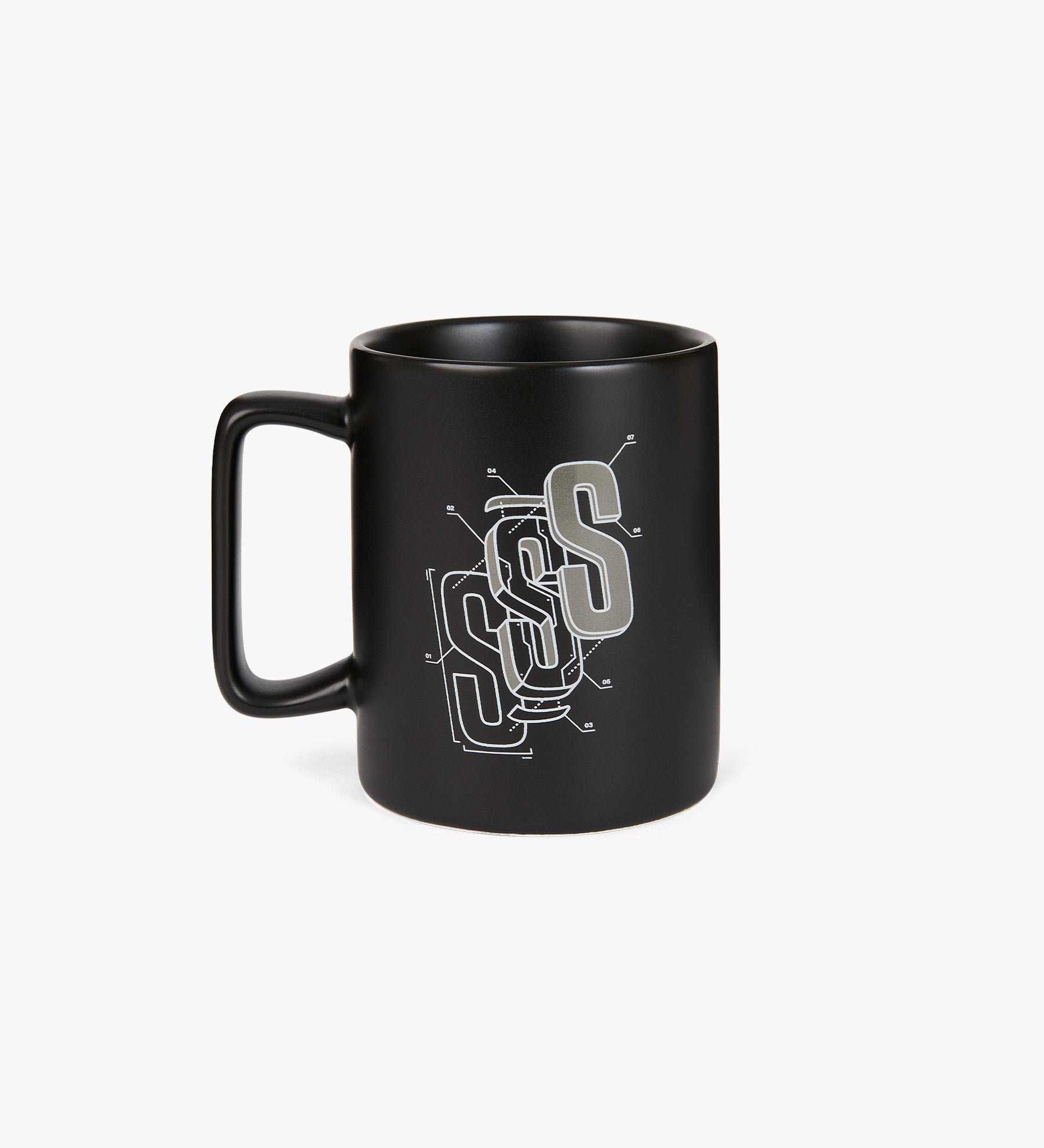 Blueprint Mug [Black]