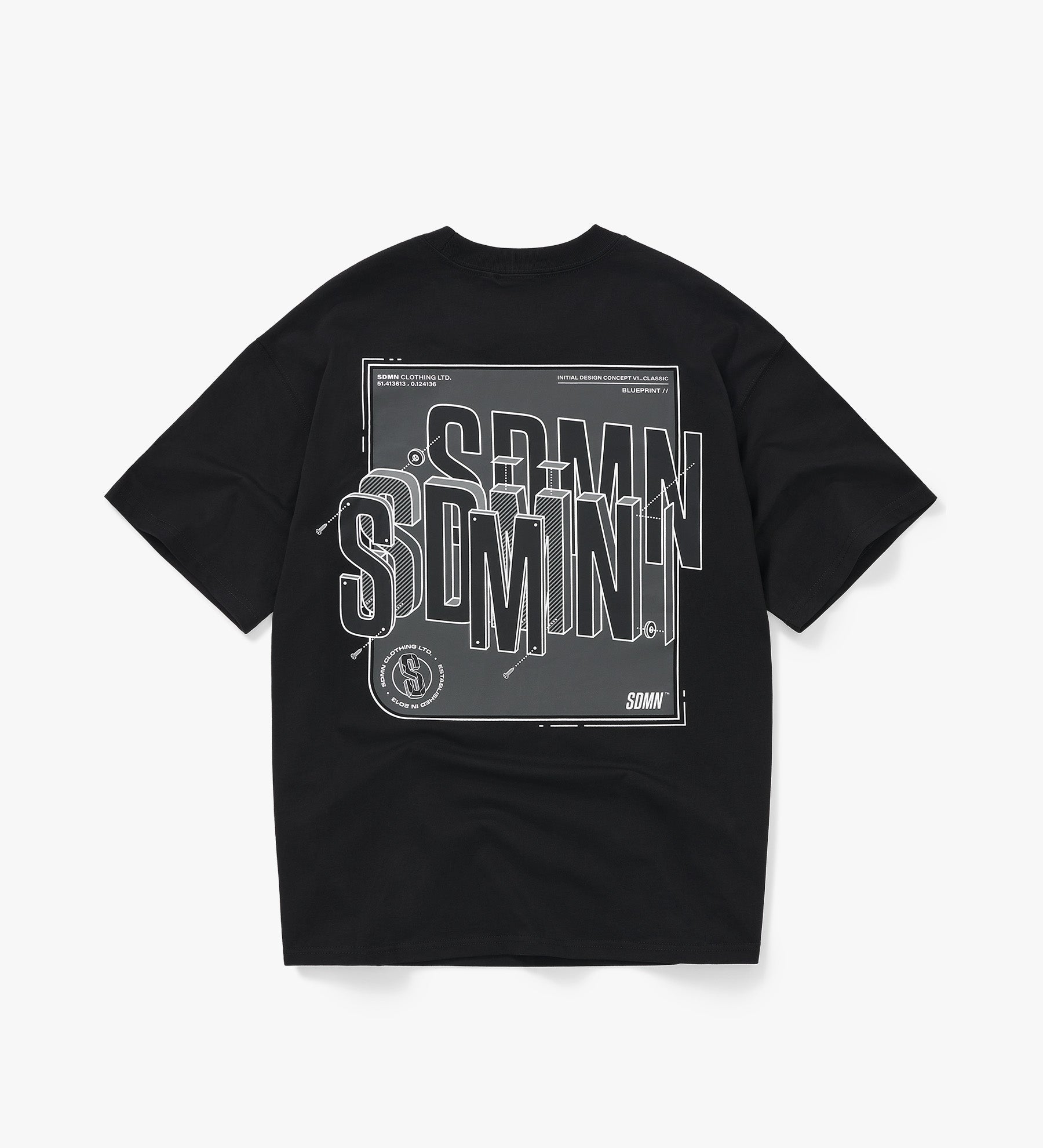 Blueprint T-Shirt [Black]