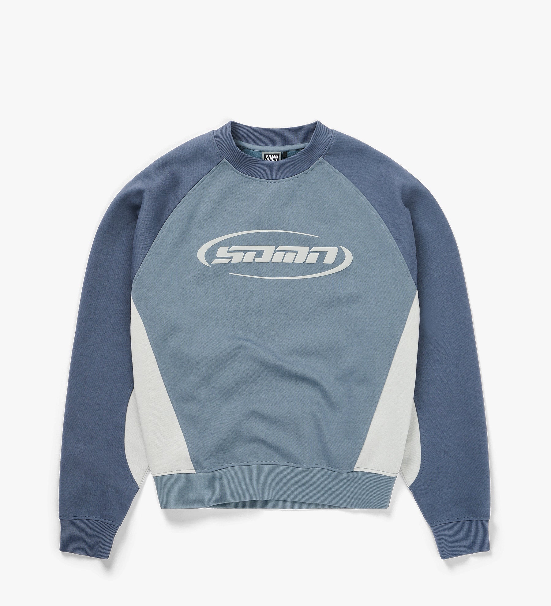 Astro Panel Sweater [Storm Blue/Mercury]