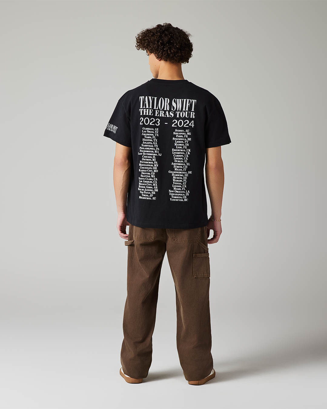 Taylor Swift | The Eras Tour Through Vancouver II Black T-Shirt 7 Taylor Swift | The Eras Tour Through Vancouver II Black T-Shirt