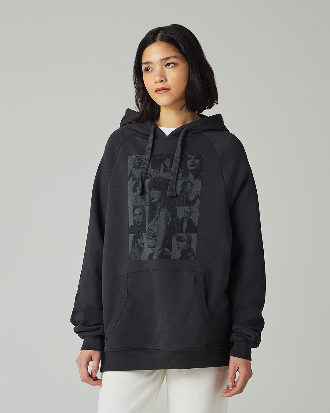 Taylor Swift | The Eras Tour Through LA Black Hoodie 5 Taylor Swift | The Eras Tour Through LA Black Hoodie