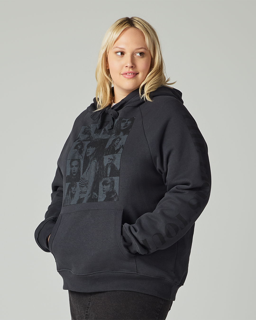 Taylor Swift | The Eras Tour Through LA Black Hoodie 8 Taylor Swift | The Eras Tour Through LA Black Hoodie