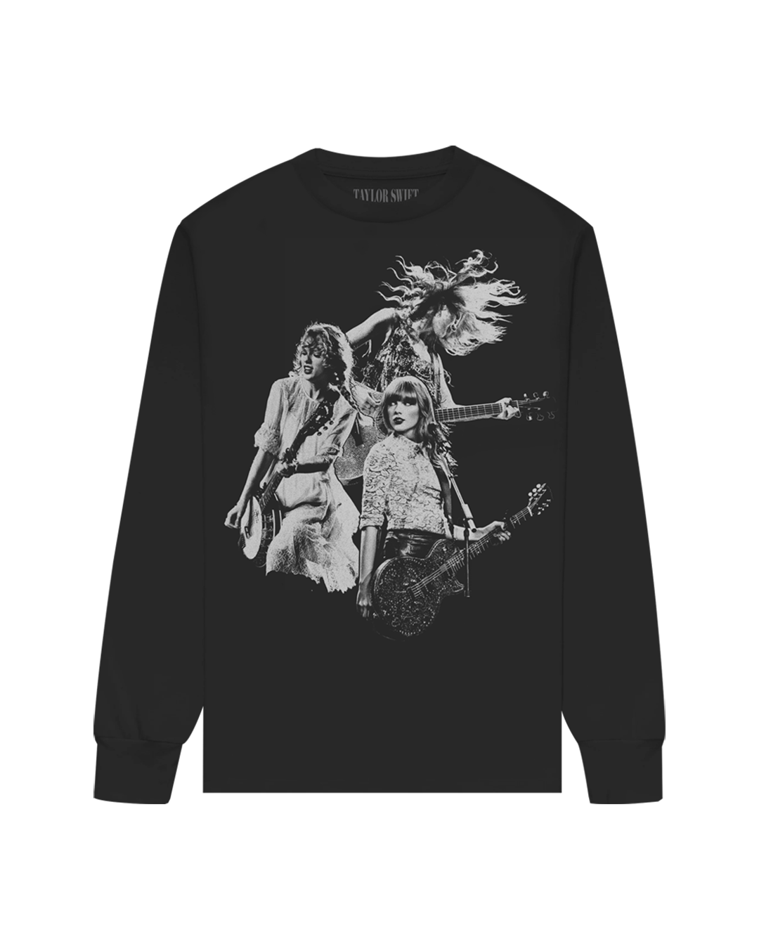 Taylor Swift | The Eras Tour Collage Black Long Sleeve