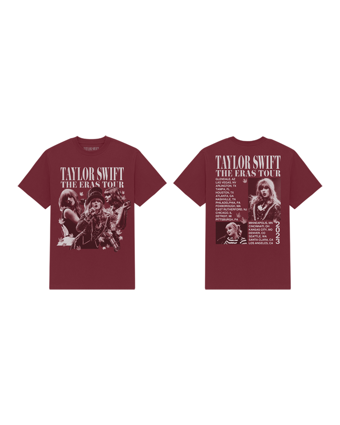 Taylor Swift | The Eras Tour RED (Taylor's Version) Album T-Shirt 4 Taylor Swift | The Eras Tour RED (Taylor's Version) Album T-Shirt