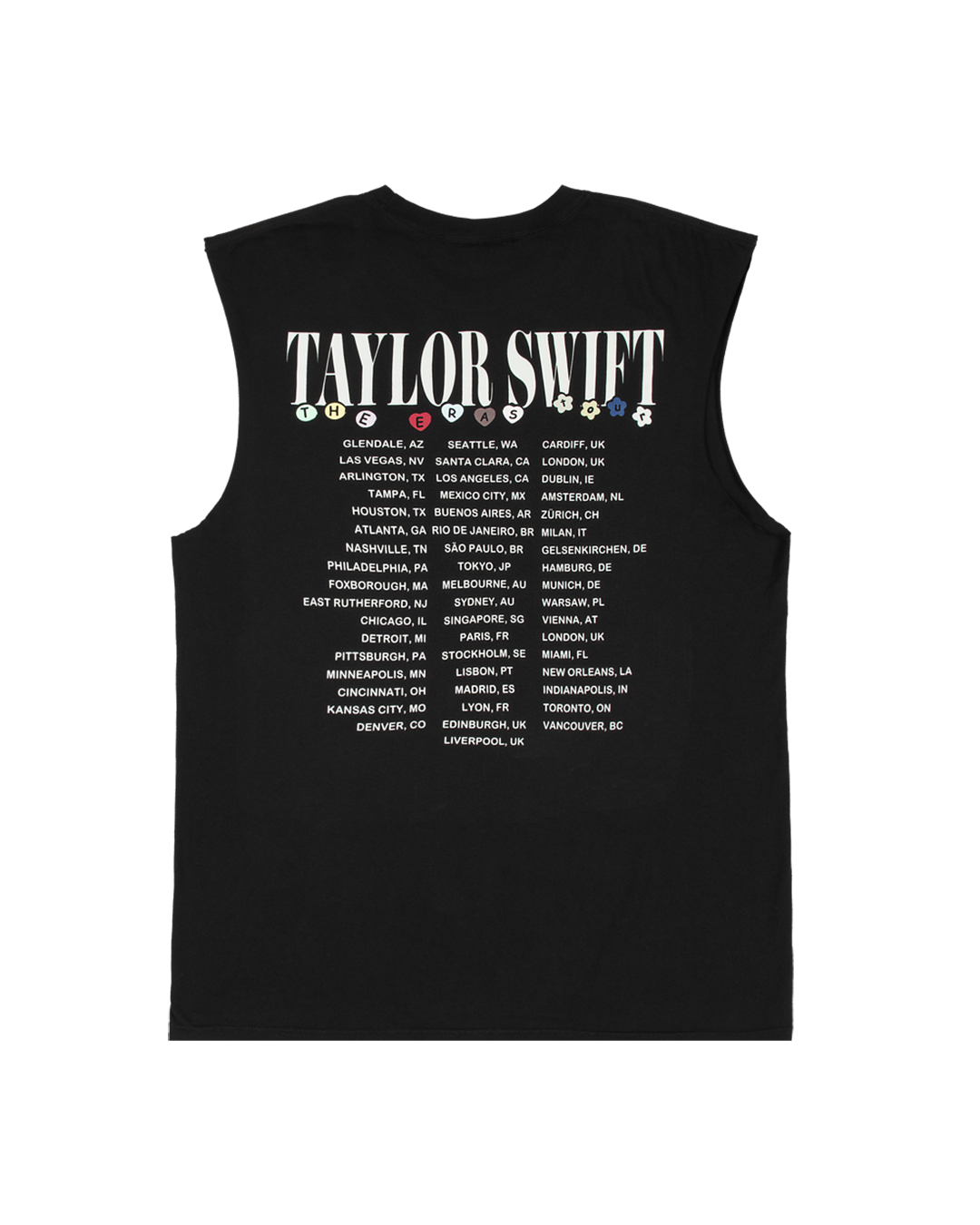 Taylor Swift | The Eras Tour Heart Hands Muscle Oversized Tank 3 Taylor Swift | The Eras Tour Heart Hands Muscle Oversized Tank