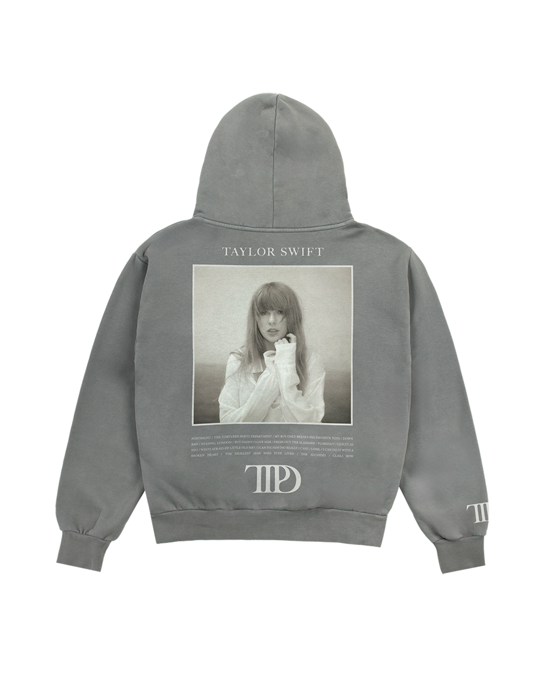 The Tortured Poets Department Gray Hoodie