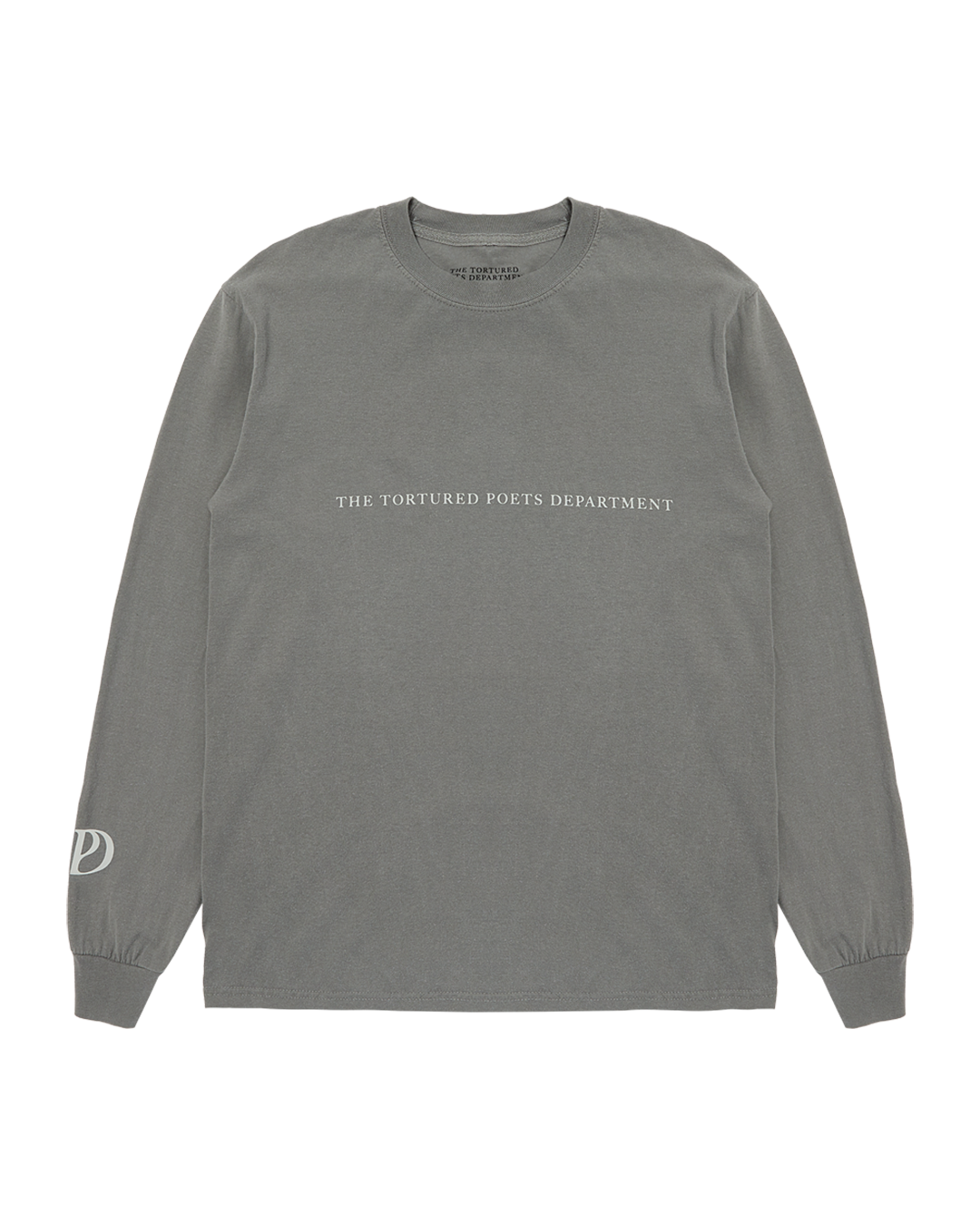 The Tortured Poets Department Gray Photo Long Sleeve T-Shirt 3 The Tortured Poets Department Gray Photo Long Sleeve T-Shirt