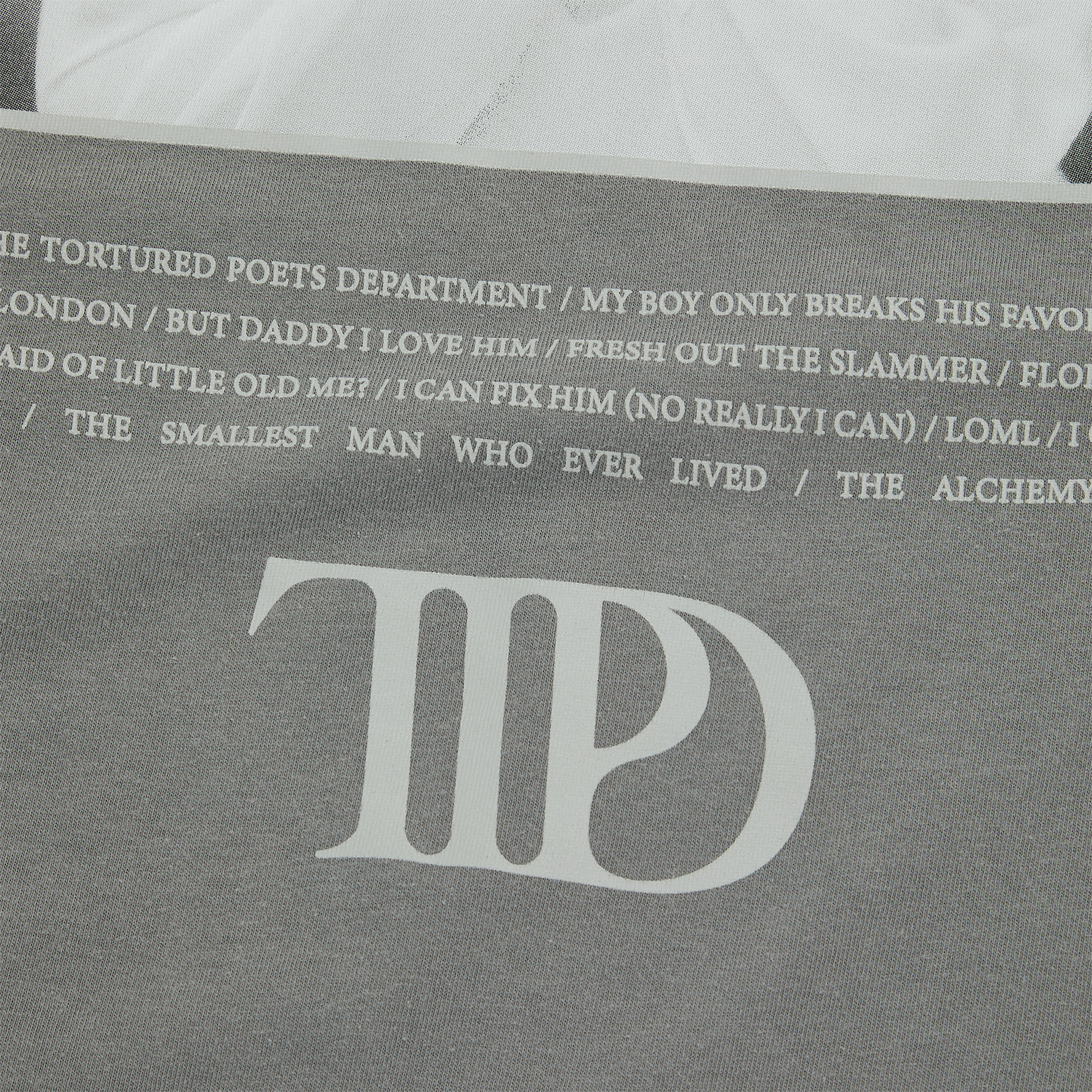 The Tortured Poets Department Gray Photo Long Sleeve T-Shirt 6 The Tortured Poets Department Gray Photo Long Sleeve T-Shirt