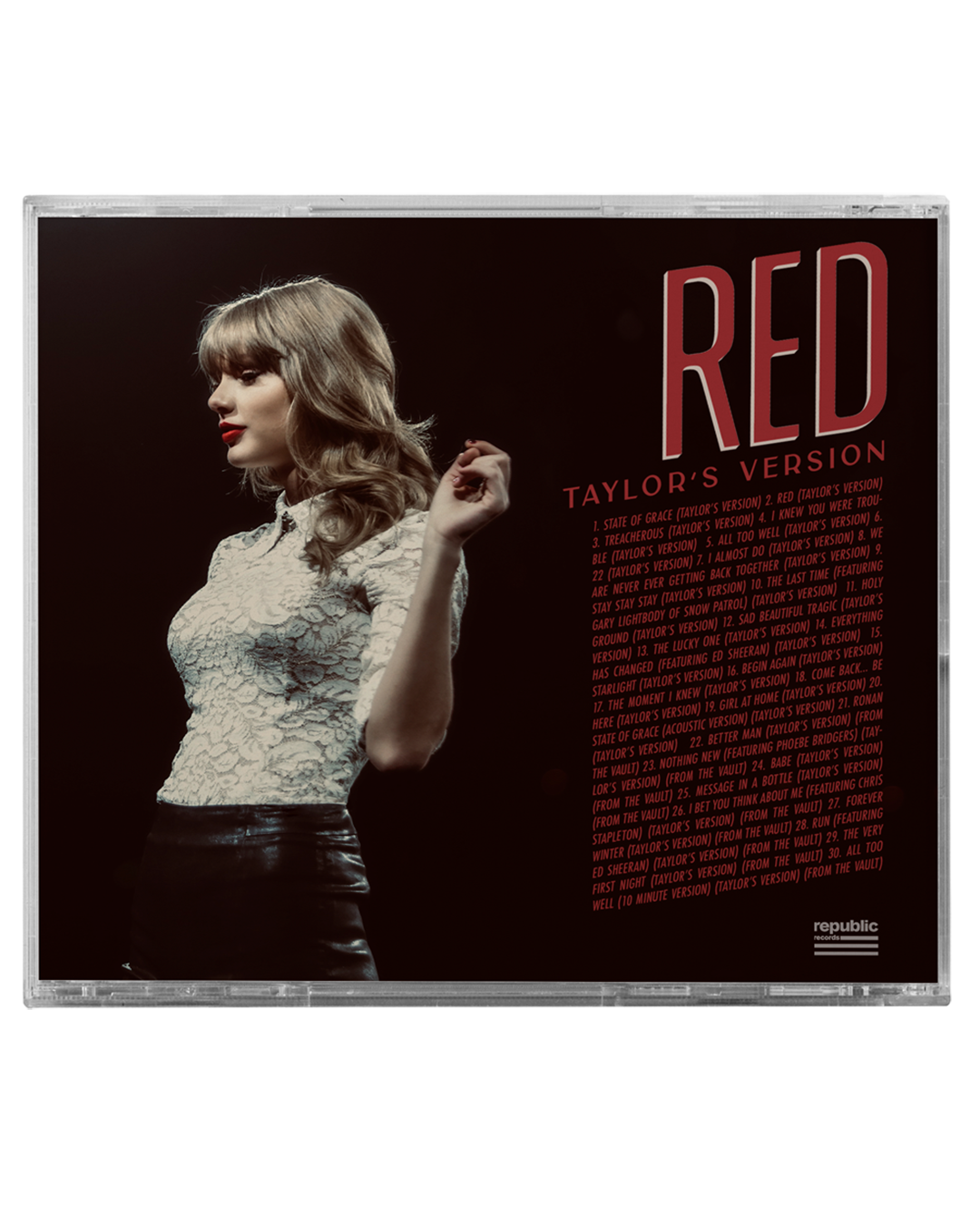 RED (Taylor's Version) CD (Clean) 6 RED (Taylor's Version) CD (Clean)