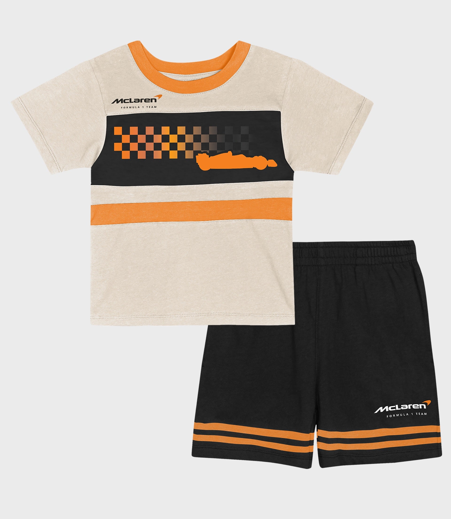 Outerstuff Junior Bonus Race Short-Sleeve T-Shirt & Short Set - Black